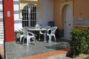 Sunny terrace with barbeque facilities